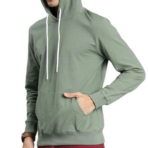 Sweat à capuche oversize personnalisable de haute qualité pour homme, en coton uni polaire, idéal pour l'hiver 2026 - Product Image 4