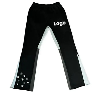 Mens New Fleece <b>Joggers</b> <b>Stacked</b> Flared <b>Jogger</b> Custom Sweat Pants Flare Sweatpants Casual Cotton Fabric <b>Stacked</b> <b>Joggers</b> 2026 - Product Image 5