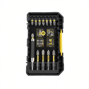 Kit d'outils de perçage et de vissage Stanley 19 pièces avec 5 accessoires - Product Image 2