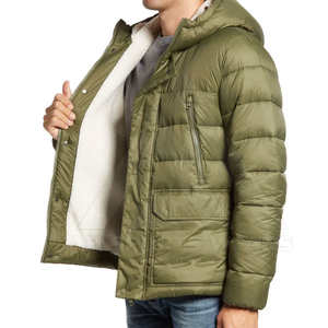 Meilleur fabricant de doudounes pour hommes, entièrement personnalisable en gros, manteau tendance, anti-rides, doudoune de haute qualité - Product Image 4