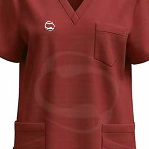 Ensembles de gommage médical brodé sur mesure | Uniformes d'allaitement pour hommes et femmes | Vêtements de santé professionnels - Product Image 5