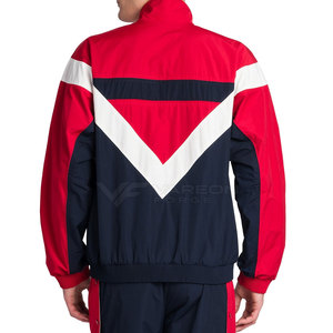 Ensemble coupe-vent élégant pour homme avec veste zippée intégrale et pantalon assorti, idéal pour les activités de plein air - Product Image 4