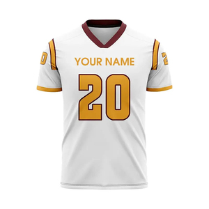 2025 nouveaux maillots de Football américain brodés pour hommes pas cher en gros toutes les équipes chemises de Rugby maillot de Football américain - Product Image 2