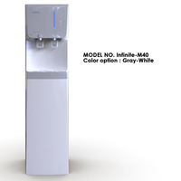 POU Pendingin Air Opsional Sistem Filter Inline, Pemurni Air Berdiri Bebas, Pompa Dispenser Air Panas dan Dingin, HB