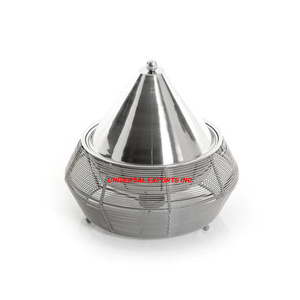Réchaud alimentaire en acier inoxydable de forme ronde, vaisselle design, casserole de qualité supérieure, réchaud alimentaire en métal de luxe - Product Image 1