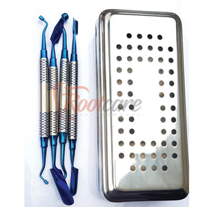 Boîte PRF dentaire de qualité supérieure avec plateau et bol Kit de chirurgie d'implant de finition mate Instruments PRF endodontiques en acier inoxydable - Product Image 3