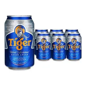 Precio original Tiger Lager Beer Can 330ml para la venta