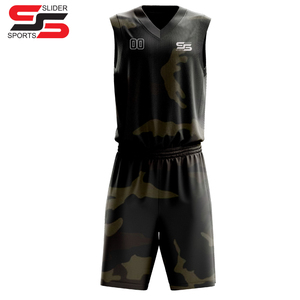 Uniforme de Baloncesto Unisex Slider Sports, 100% Poliéster, Bordado 3D, Impresión por Transferencia de Calor, Transpirable, Absorbe la Humedad - Product Image 5
