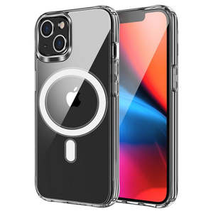 เคสใสแบบไฮบริดสำหรับ iPhone 16 ขนาด 6.1 นิ้ว พร้อมวงแหวนแม่เหล็ก - Product Image 1