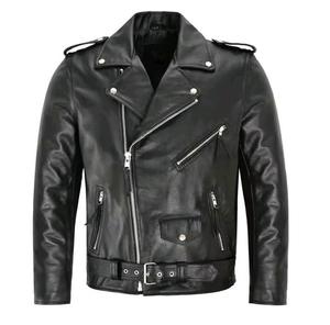 Chaqueta de Hombre 2026, Chaqueta de Cuero Vintage a la Moda, Chaqueta Casual de Imitación de Motociclista para Hombre - Product Image 1