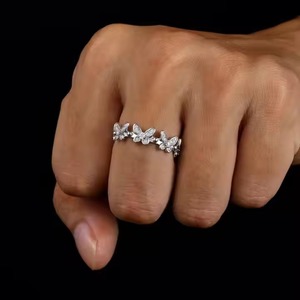 New Full Moissanite Fashion <b>Rings</b> for Women & Man Original 925 Sterling Silver Jewelry Women & <b>Men</b> Moissanite Diamond <b>Ring</b> - Product Image 3
