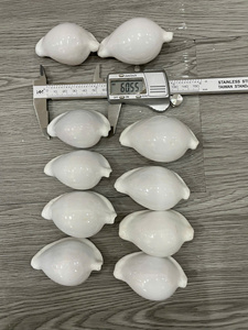 Coquillages de mer Egg Cowrie polis naturels, parfaits pour la création de bijoux DIY, les fournitures artisanales, la décoration de plage et les projets de mariage - Product Image 2