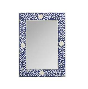 Marco de Espejo de Diseño Contemporáneo con Acentos de Madreperla para Sala de Estar, Dormitorio, Baño e Interiores - Product Image 3