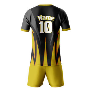 Ensemble de Tenue de Football Personnalisée pour Adultes à Manches Longues, Logo Personnalisé, Équipe Unisexe, Haute Qualité, Séchage Rapide, Respirant, Polyester - Product Image 6