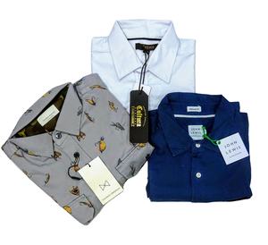 Chemise à manches longues pour homme 100% coton, décontractée, formelle, motif uni, respirante, durable, été, col rabattu, bouton unique - Product Image 1