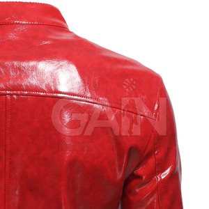 Chaqueta de invierno de cuero genuino para hombre, gran oferta, chaqueta de cuero ajustada para hombre, chaqueta de cuero personalizada, 2025 - Product Image 4