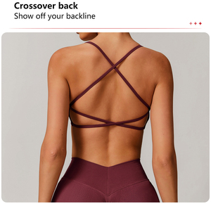 ชุดออกกำลังกาย 2 ชิ้น สีเบจ สำหรับผู้หญิง ยกกระชับสะโพก เสื้อชั้นในกีฬา กางเกงเลกกิ้ง สำหรับวิ่ง โยคะ ฟิตเนส ออกกำลังกายในยิม - Product Image 3