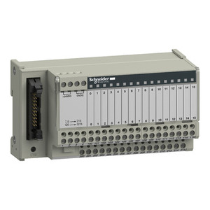 Per SCHNEIDER ELECTRIC ABE7H16R21: Sub-base per connessione passiva di indicatori LED con 16 ingressi/uscite - Product Image 1