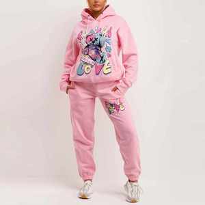 Chándal ajustado de poliéster para mujer personalizado, ropa informal ajustada - Product Image 6