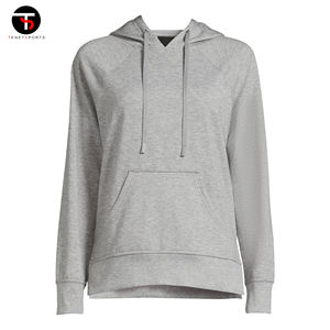 <b>Women's</b> Professional Letter Print Solid Color Hoodie New Design Winter Wear Light <b>Weight</b> Hooded Collar Long Length Loose Fit - Product Image 4