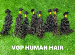 Raw Indian Human <b>Hair</b> Double Weft Bundles Virgin Cuticle Aligned Single Donor Wavy Curly <b>Machine</b> Double Weft <b>Hair</b> Extensions - Product Image 6