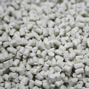 Meilleure vente de résine de polypropylène de haute qualité recyclée PCR post-consommation commerciale en vrac ABS blanc granules d'injection - Product Image 1
