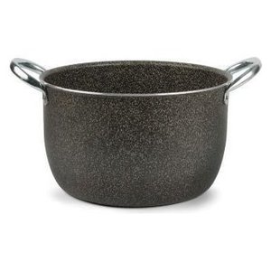 Olla para Sopa y Caldo BIG STONE Antiadherente de Aluminio, 28 cm, Negra, 262287 - Product Image 1
