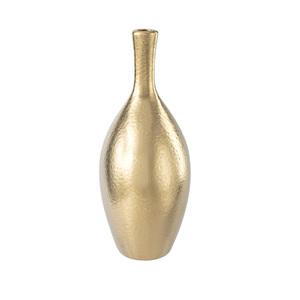 Florero de Metal de aluminio alto moderno centro de mesa de esmalte blanco de lujo para fiestas de boda y decoraciones - Product Image 1