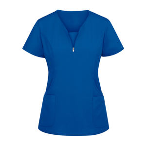 Personalizable Mujer Top Scrub Traje de moda Médico Scrubs Enfermería Jogger Enfermera Hospital Uniformes Conjuntos - Product Image 3