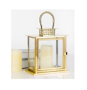 Standing Metal Candle <b>Lanterns</b> for <b>Indoor</b> Outdoor Home Hotel Restaurant Wedding Decoration in Top Exclusive Quality From India - Product Image 2