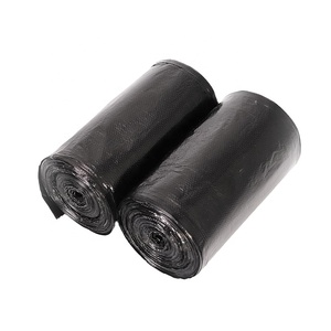 Bolsas de basura planas de plástico de Venta caliente en rollo para superficie de impresión de huecograbado de uso de supermercado - Product Image 4