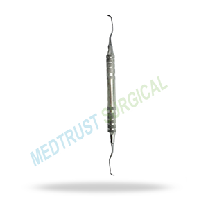Cureta Felina Gracey Mini 12 13, Cureta Periodontal Dental Veterinaria, Instrumento de Acero Inoxidable para Escalar Subgengival en Gatos - Product Image 4