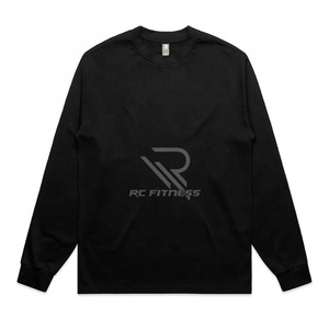 Camiseta Clásica de Manga Larga con Bolsillo para Hombre RC Fitness, Tela de 260 Gramos para Mayor Seguridad y Funcionalidad - Product Image 1