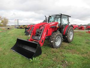 Massey Ferguson 4710 4WD Walking Mini Tractor usado con nueva caja de cambios de bomba de motor para agricultura - Product Image 3