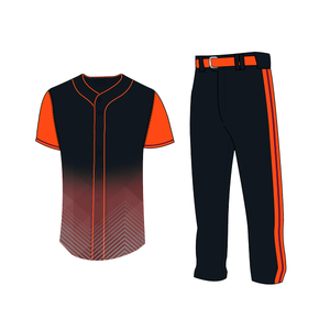 Uniforme de equipo de béisbol personalizado de alta calidad, atuendo deportivo profesional, tela transpirable, costura duradera, ropa de béisbol y softbol - Product Image 2
