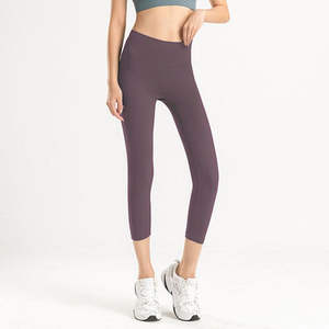 Logotipo personalizado Running Workout Gym Fitness Sports Yoga Leggings Mujeres - Product Image 3