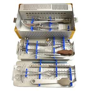 Kit de Instrumentos Ortopédicos para Extremidades Inferiores, Juego de Cirugía Ósea Manual de Acero para Fragmentos Grandes, Instrumentos con Certificación CE para Uso Hospitalario - Product Image 5