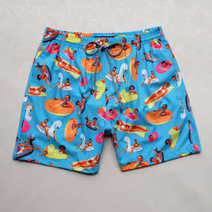 Vente en gros Short de plage Short de bain en spandex/polyester Short de plage Pantalon décontracté pour homme - Product Image 2