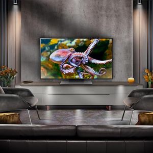Televisor Inteligente 4K UHD de 50 Pulgadas con Procesador de IA, Internet, Android TV y Asistente de Voz, 120Hz, Gris - Product Image 3