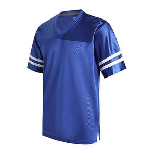 Camiseta de fútbol americano personalizada Unisex OEM de primera calidad, tela transpirable para hombres y mujeres, lista para el verano, absorbe la humedad, ligero para adultos - Product Image 1