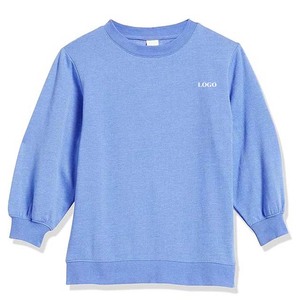 Sweat-shirt à broderie décontracté personnalisé pour femmes Pull-over en coton disponible en différents styles avec logo à l'avant - Product Image 5