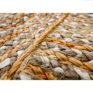 Indian Supplier Hand Woven Braided Jute Fiber Dhurrie Area Rug Modern <b>Washable</b> Indoor Outdoor Living Room Super Quality Low - Product Image 3