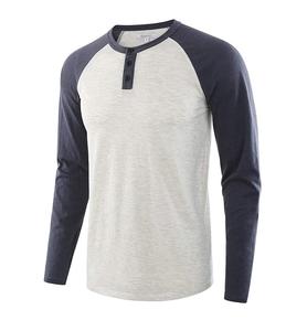 Best Selling 100% Cotton <b>Men's</b> <b>Plus</b> <b>Size</b> Long Sleeve <b>T</b>-<b>shirt</b> Anti-Pilling Eco-Friendly Solid Color Breathable Quick Dry Jersey - Product Image 3