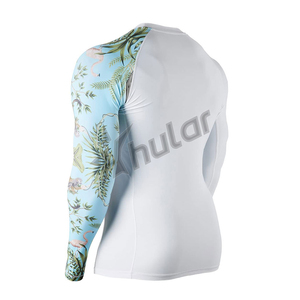 Camiseta Deportiva Unisex Ecológica, 100% Poliéster, Manga Larga, Impresión por Transferencia de Calor, Servicio OEM ODM, Personalizable, Venta al Por Mayor, MMA BJJ - Product Image 2