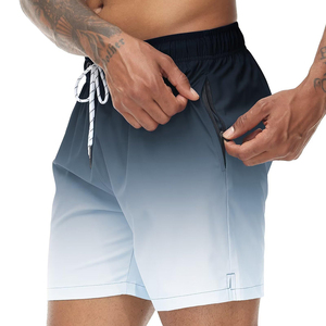 Conception imprimée maille hommes Shorts personnalisés de haute qualité Logo grande taille hommes Shorts de sport Street Wear Shorts pour hommes Logo personnalisé - Product Image 3