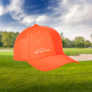 OEM ODM Waterproof Golf <b>Hats</b> Custom Laser Cut Baseball Caps 5-Panel Structured Dad <b>Hats</b> Heat Transfer Printing Logos Satin - Product Image 6