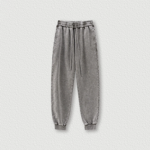 High Quality Vintage Loose Men's Trendy Brand Sweatpants Oversize Mid-Waist Casual Style <b>Drawstring</b> Sweatpants - Product Image 1