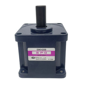 قطع غيار عالية الجودة لماكينة <span class=keywords><strong>SPG</strong></span> S9KH20B، علبة تروس، رأس تروس، مخفض سرعة - Product Image 1