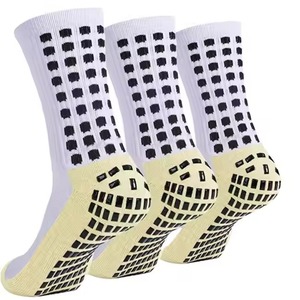 2025 Custom 100% Cotton Grip <b>Socks</b> for <b>Men</b> Non-Slip <b>Sports</b> Soccer Grip with Pads Autumn Football <b>Socks</b> for Football Other <b>Sports</b> - Product Image 1