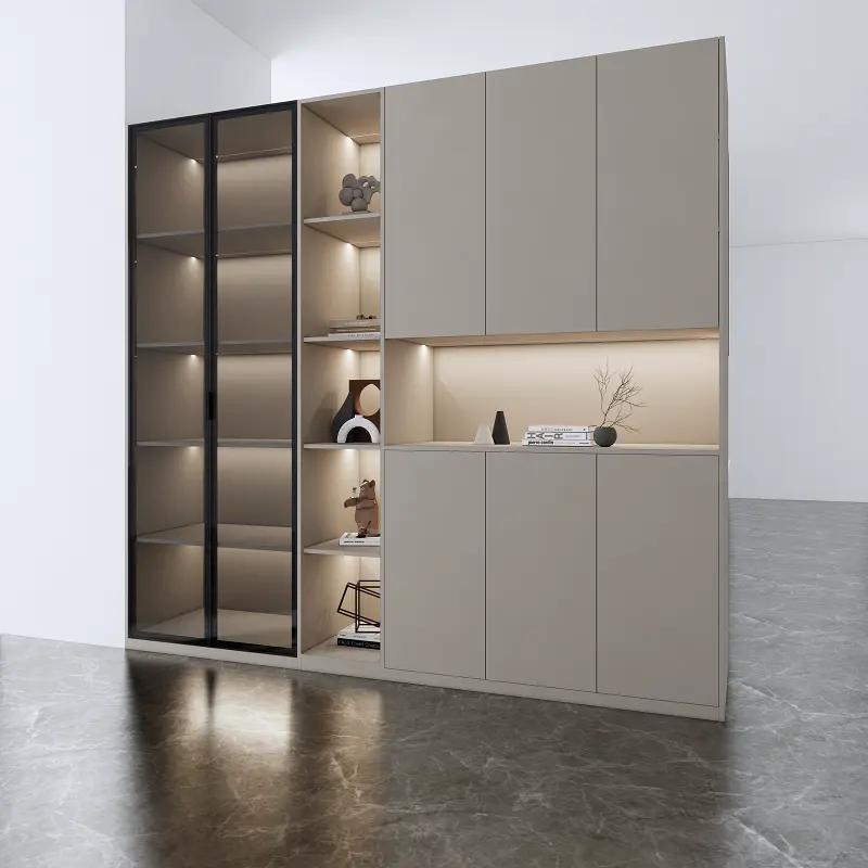 Производитель мебели Hored, полностью алюминиевый шкаф, мебель для гостиной, металлический шкаф для входа, шкаф для обуви